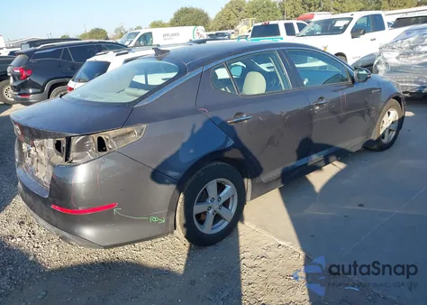 2015 Kia Optima Lx из США, поврежденный, VIN KNAGM4A78F5626832